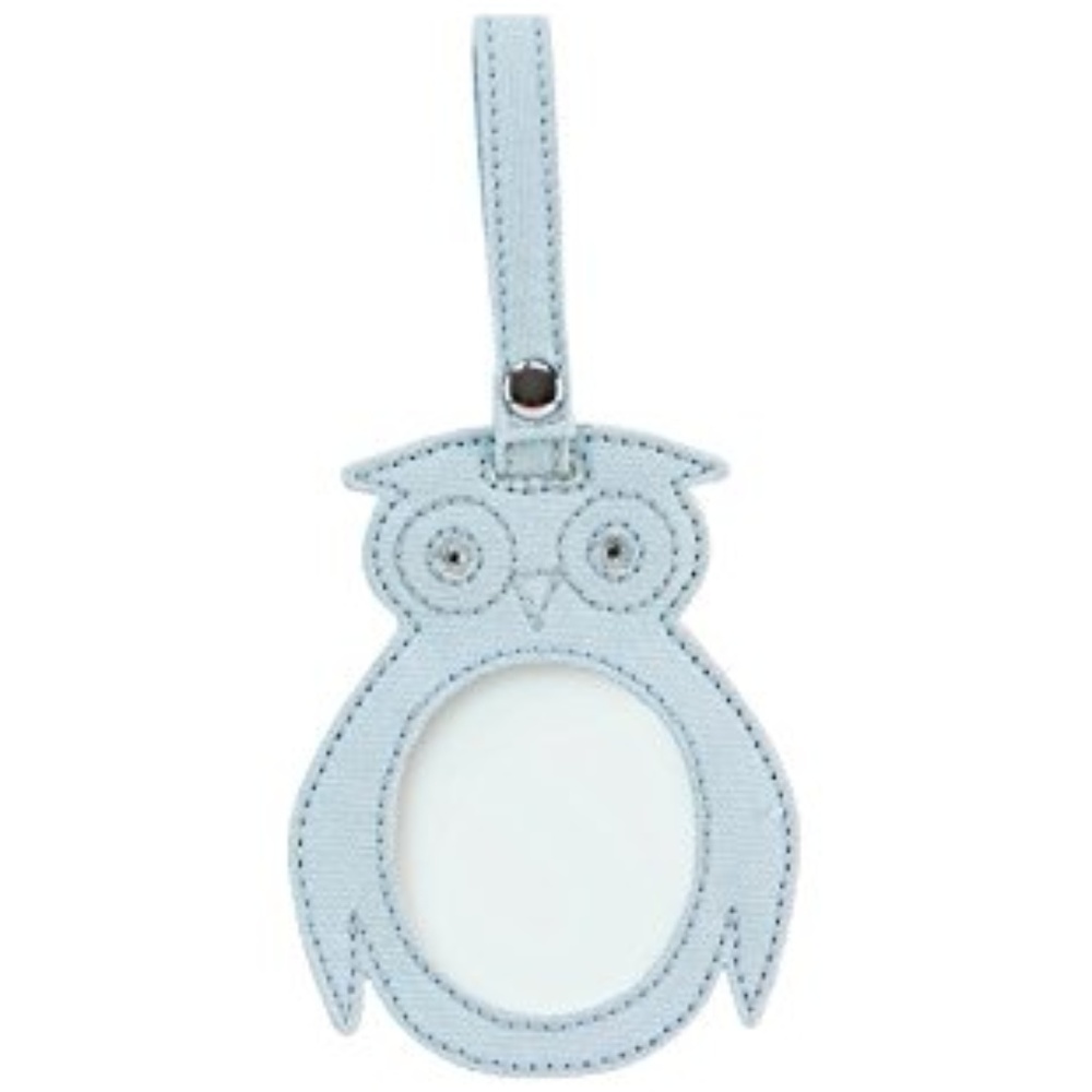 Dwell Studio Owl ID Luggage Toy Storage Tag